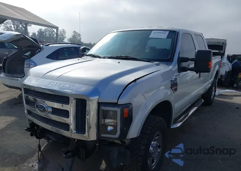 2008 Ford F-250 Xlt z USA, uszkodzony, nr VIN 1FTSW21R38EC63596